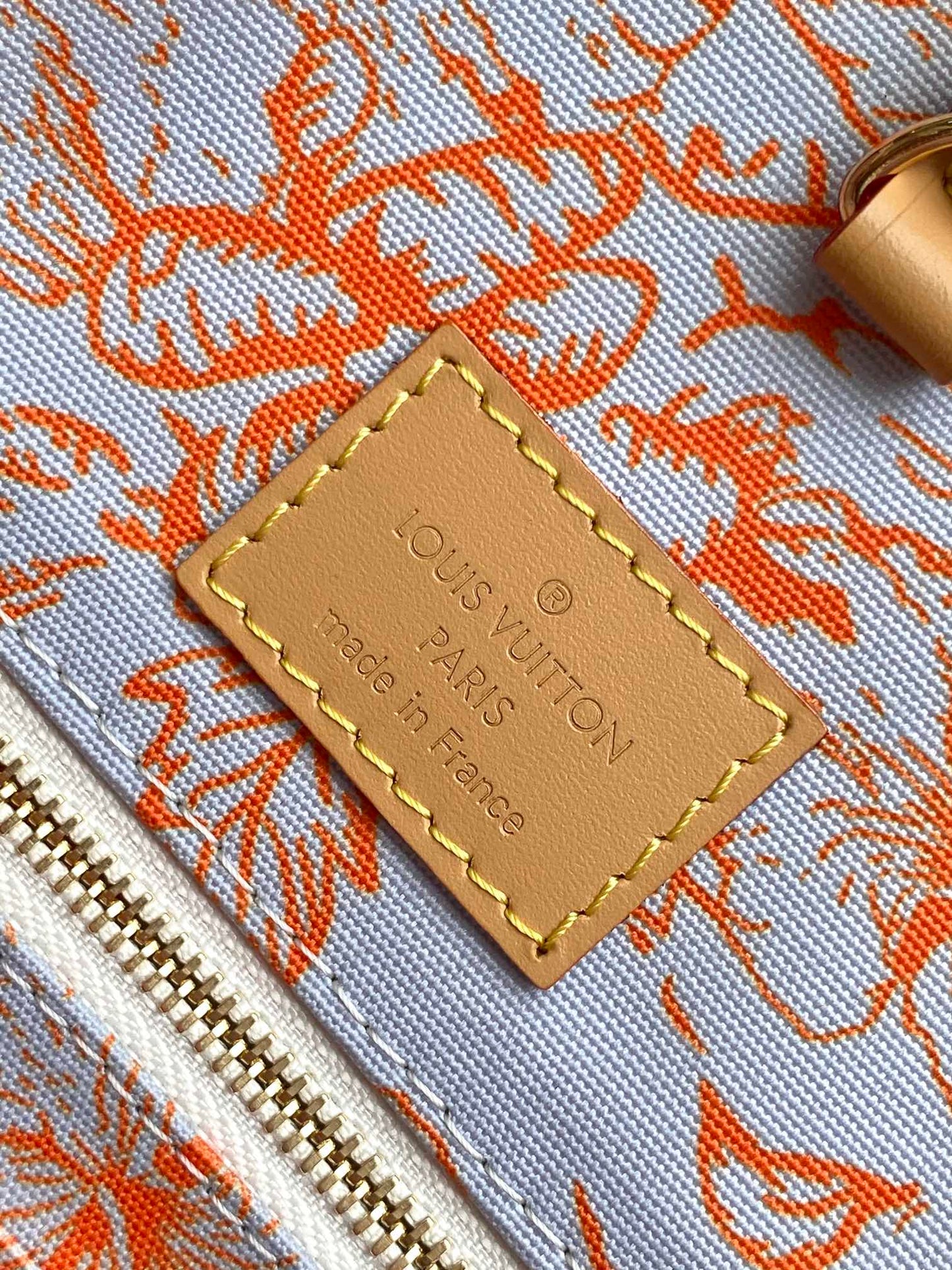 Louis Vuitton Luxury Style Pink Monogram Print Canvas Tote Bag with Top Handles