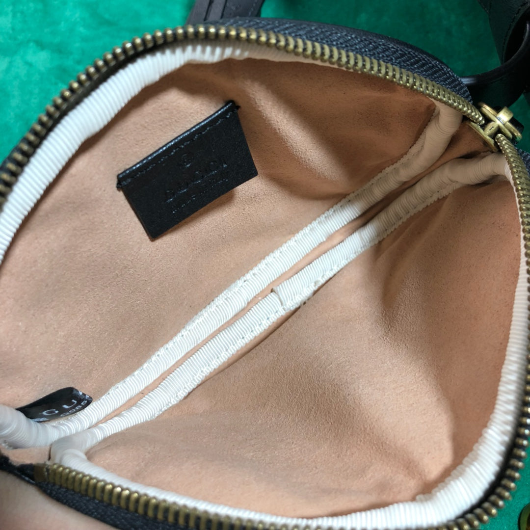 Gucci Black Quilted Leather 3-in-1 Belt Bag with Detachable Pouches