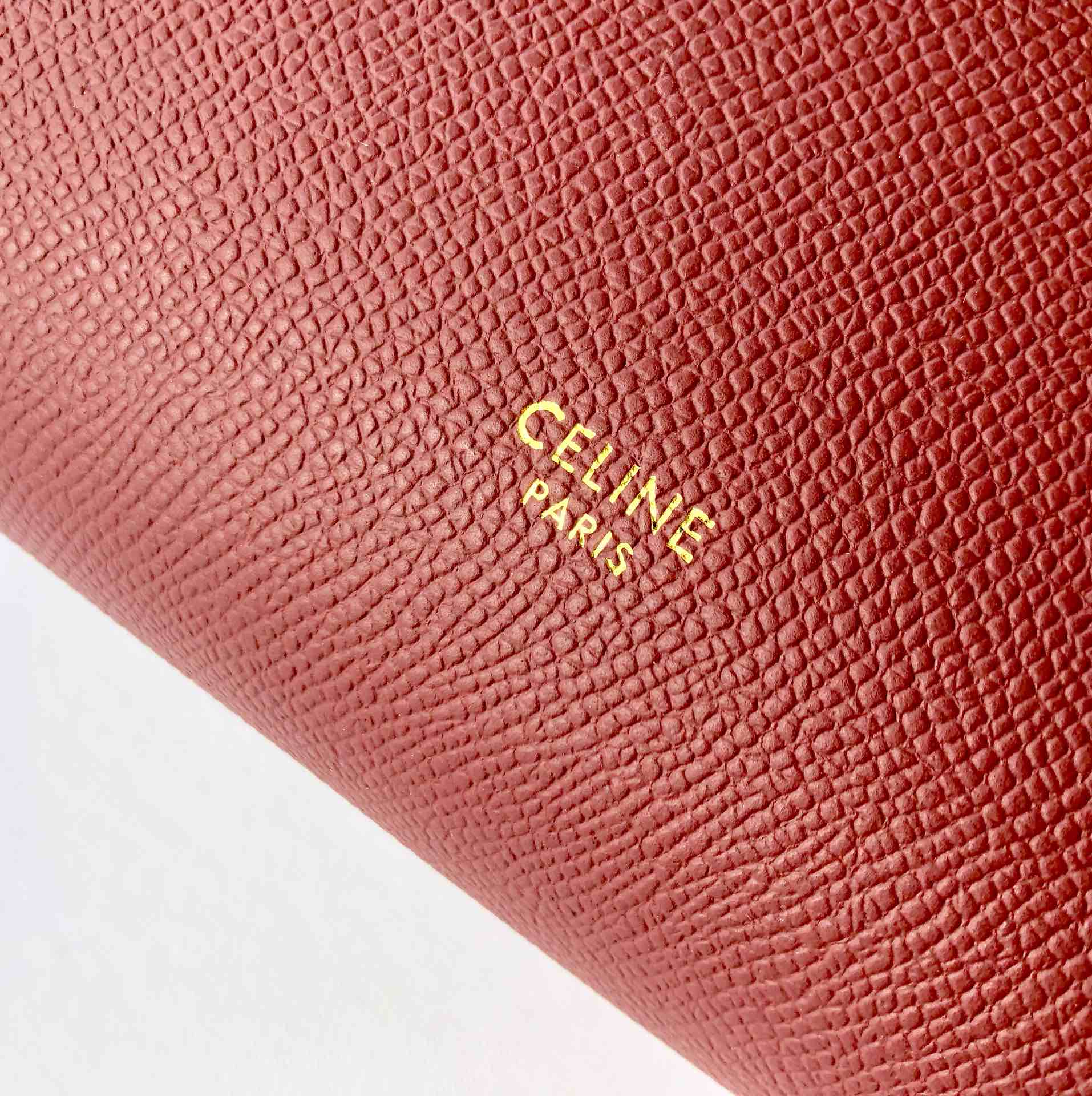 Celine Nano Belt Bag in Grained Calfskin - Rose