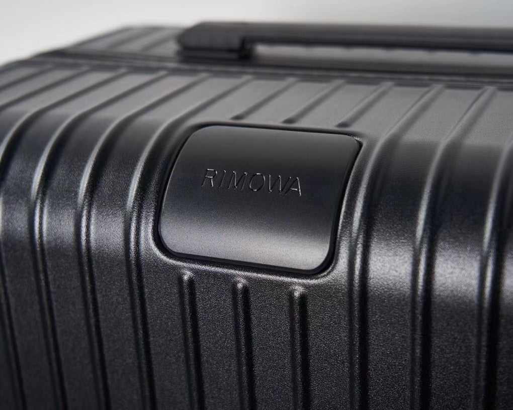 Modern Black Hardshell Spinner Luggage Set - 3-Piece Travel Suitcase Set