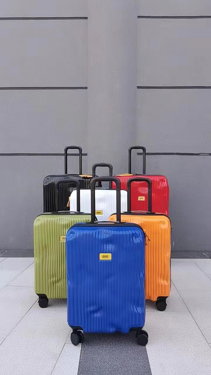 Modern Colorful Hard Shell Spinner Suitcase with Telescopic Handle