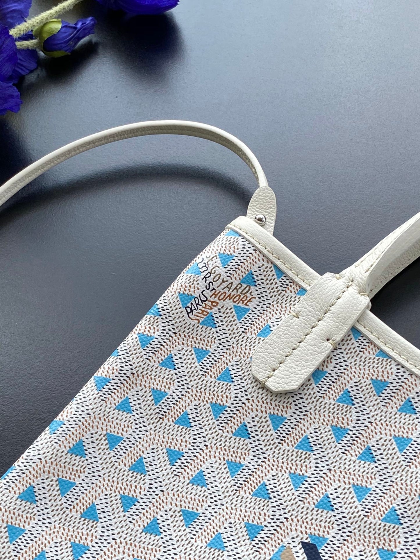 Gogy Mini Floral Canvas Crossbody Bag with Top Handles and Strap