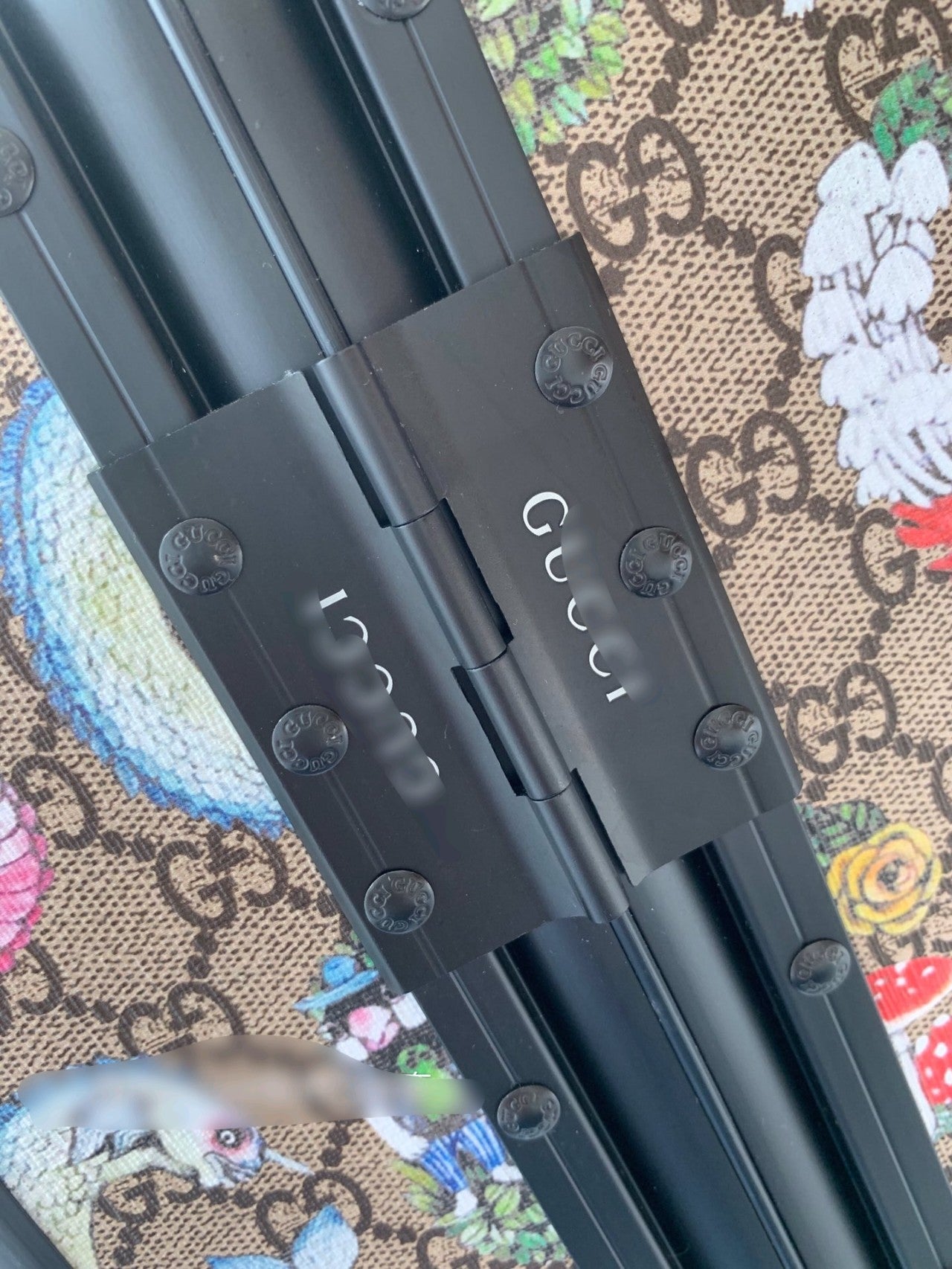 Cute Cartoon Monogram Hardside Spinner Suitcase Travel Luggage