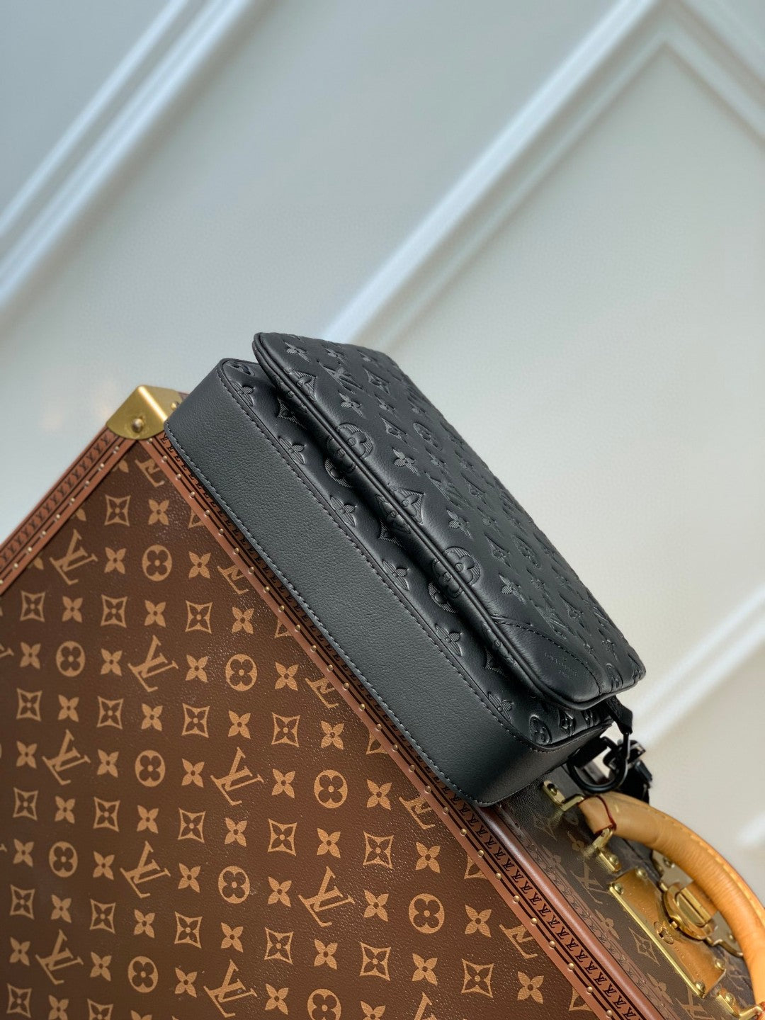 Louis Vuitton Trio Messenger Bag - Black Monogram Eclipse Canvas