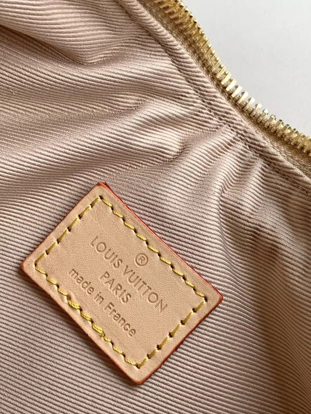 Louis Vuitton Monogram Empreinte Loop Bag - Beige Crescent Handbag
