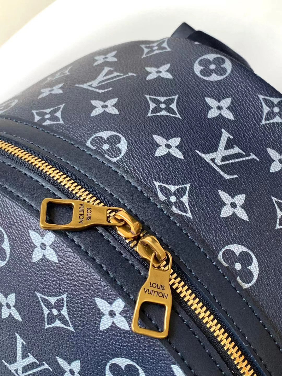 Louis Vuitton Monogram Watercolor Discovery Backpack PM Blue