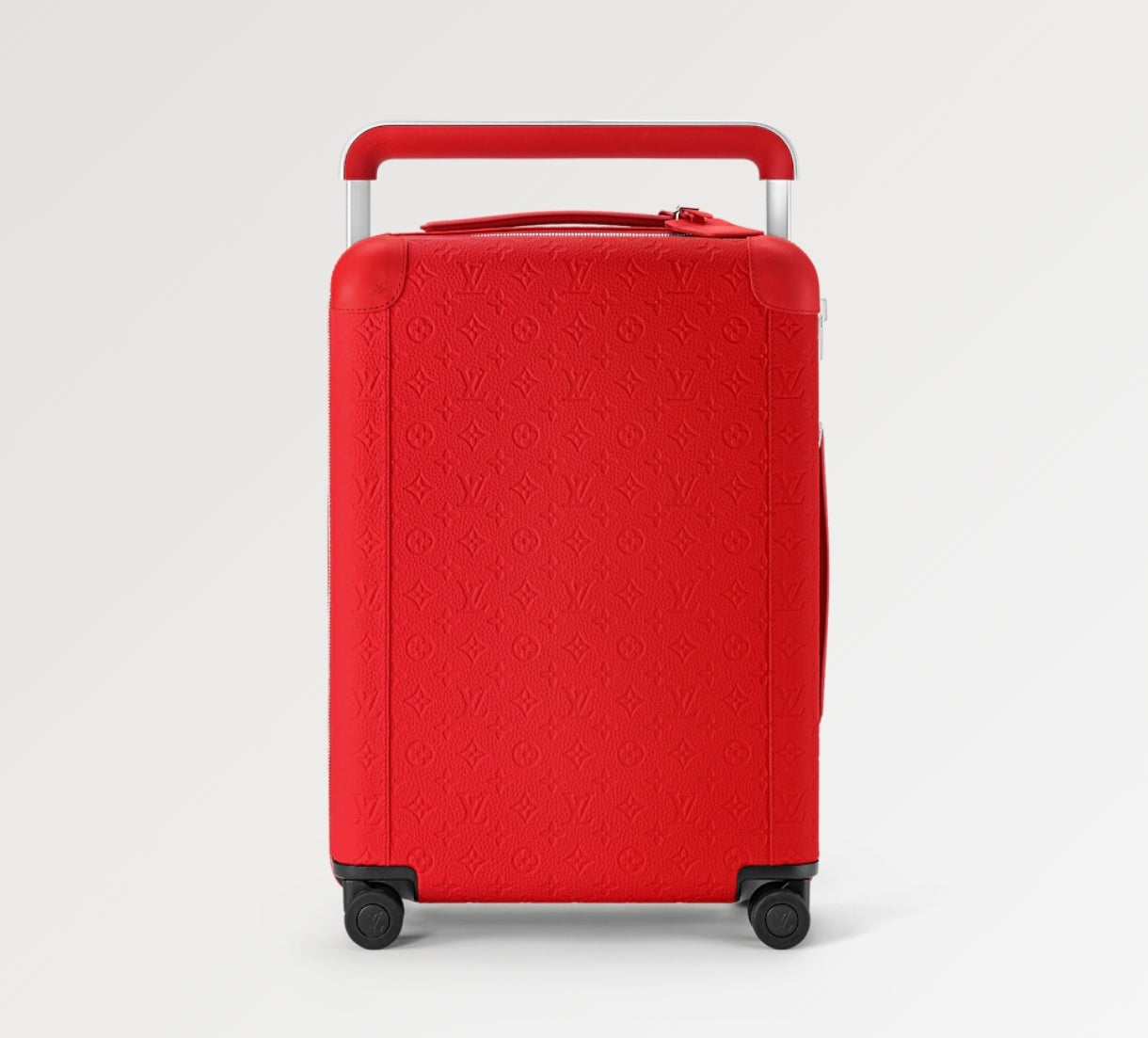 Modern Bright Orange Hardside Carry-On Suitcase with Spinner Wheels