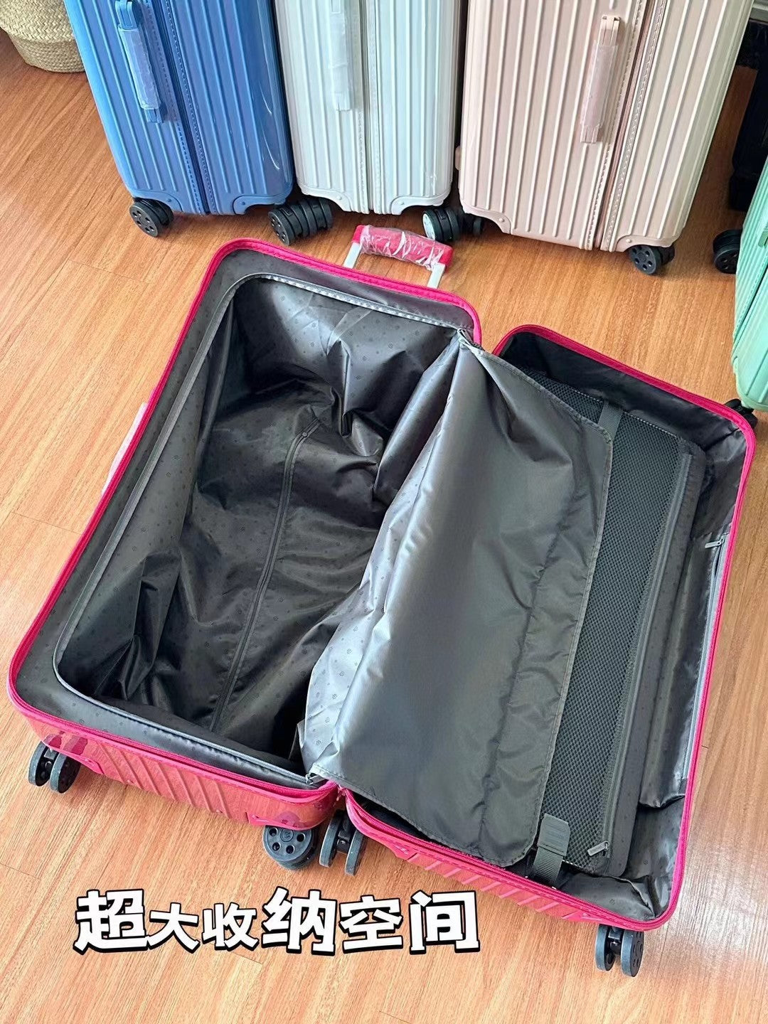 Colorful Hardshell Spinner Luggage Trunk Travel Suitcase