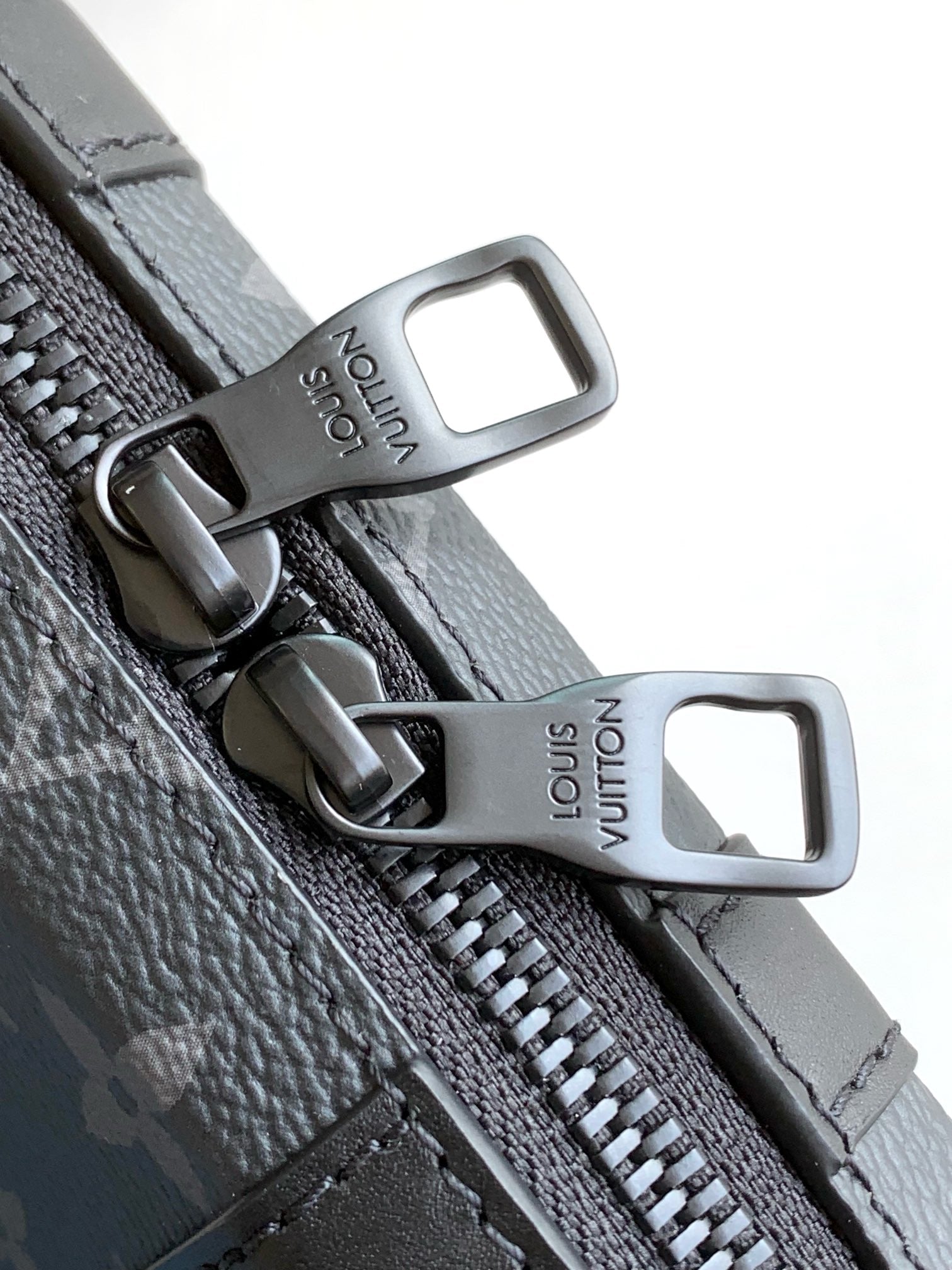 Louis Vuitton Unisex Black Monogram Pattern Trunk Crossbody Clutch Bag
