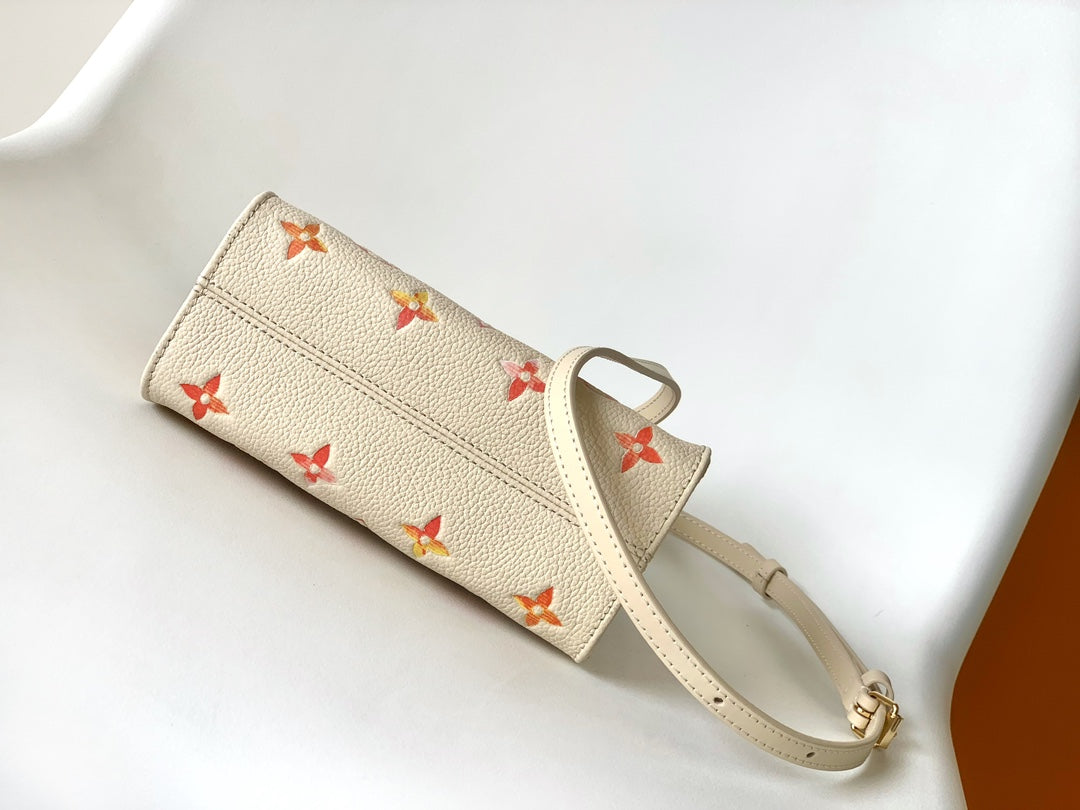 Louis Vuitton Pastel Gradient Monogram Embossed Leather Mini Tote Bag
