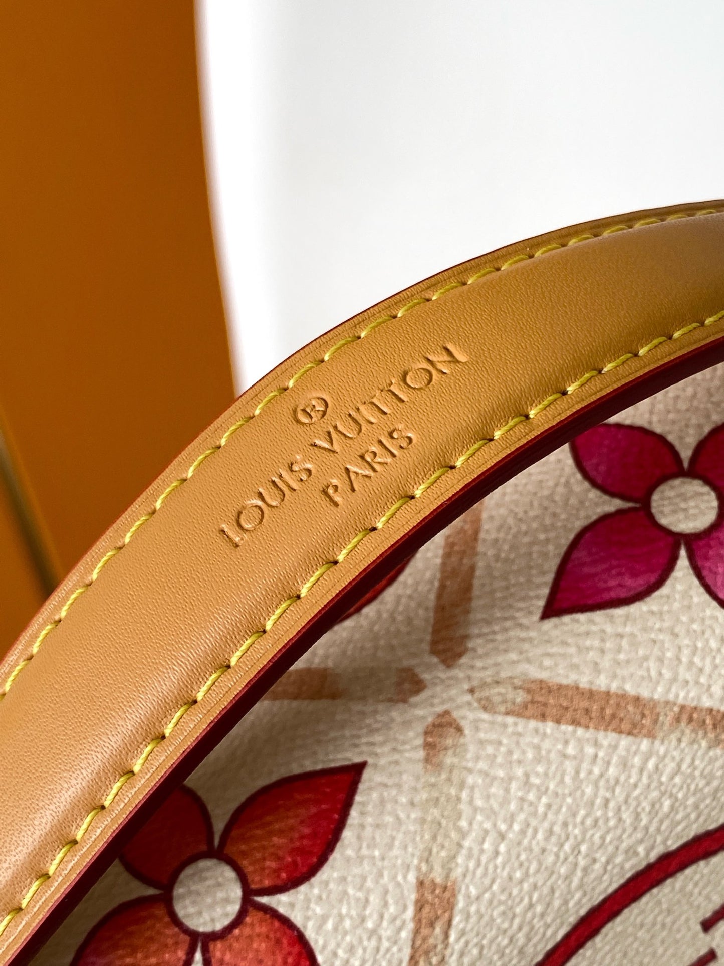 Louis Vuitton Luxury Sunset Gradient Monogram Crossbody Bag with Gold Hardware