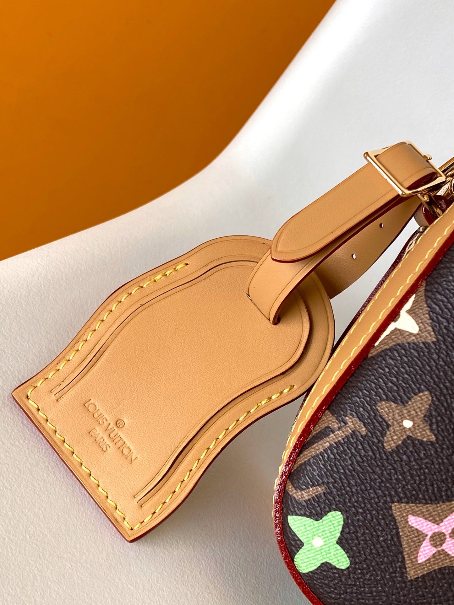 Louis Vuitton Monogram Multicolore Canvas Crossbody Bag with Leather Trim