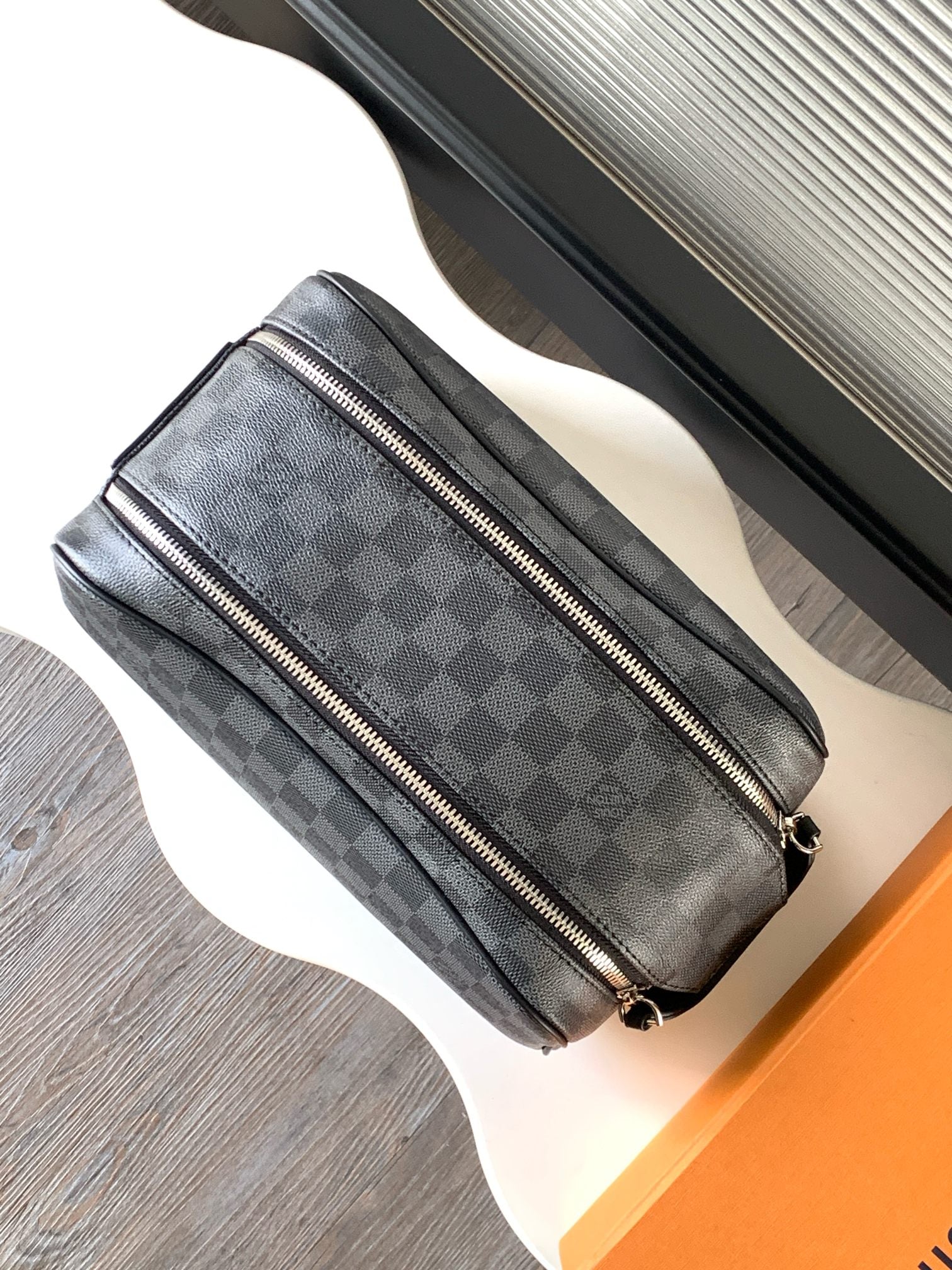 Louis Vuitton Damier Graphite Canvas Toiletry Bag GM