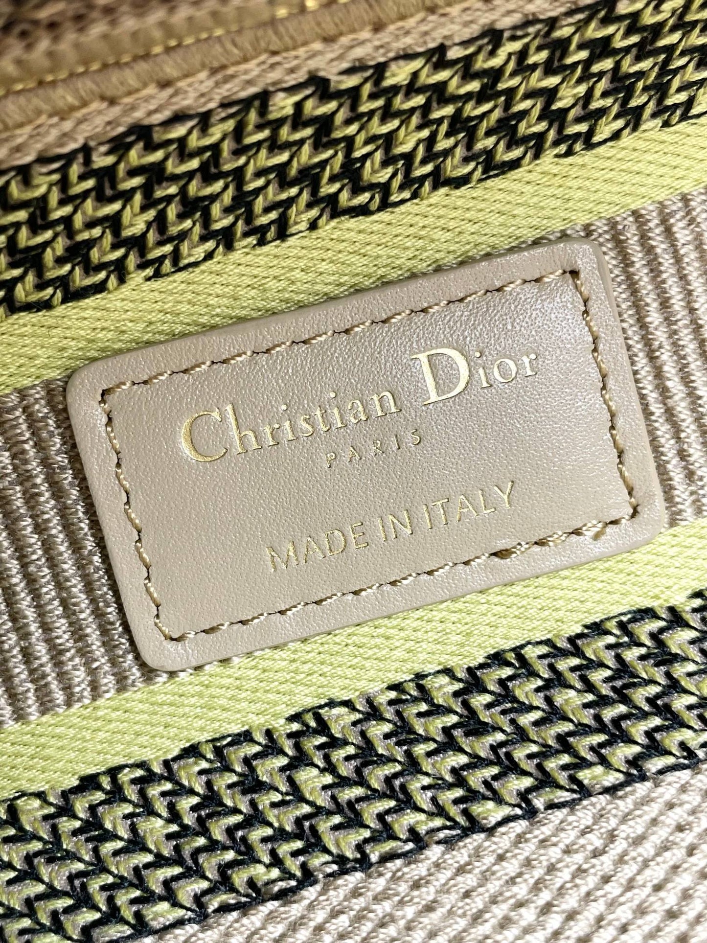 Dior Embroidered Jungle Animal Canvas Satchel Bag with Top Handle