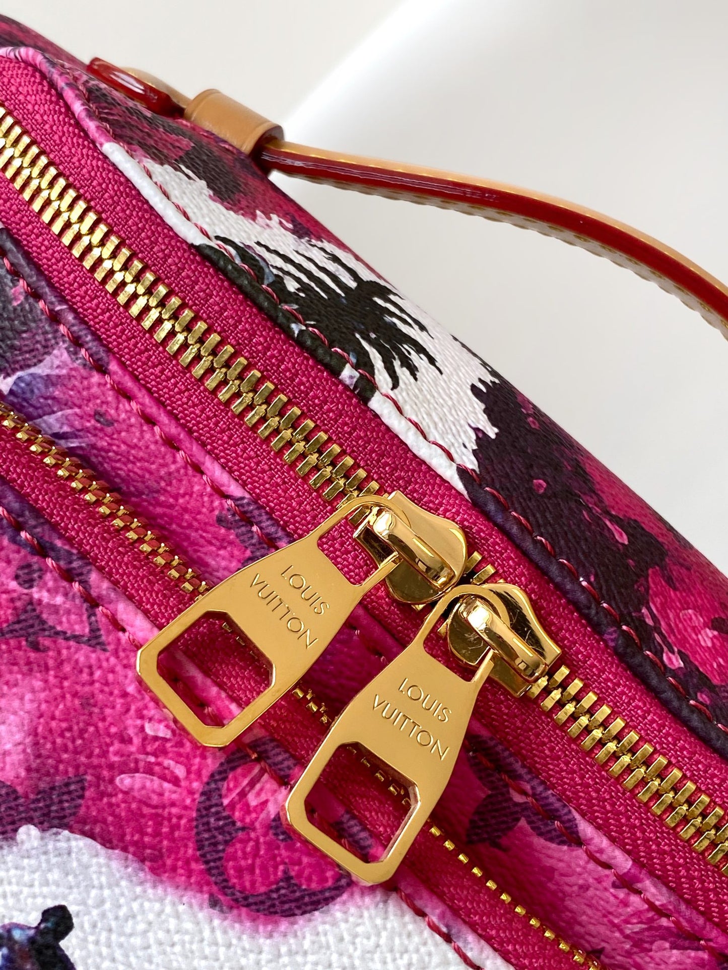 Louis Vuitton Tropical Purple Wave Surfer Print Fanny Pack Waist Bag
