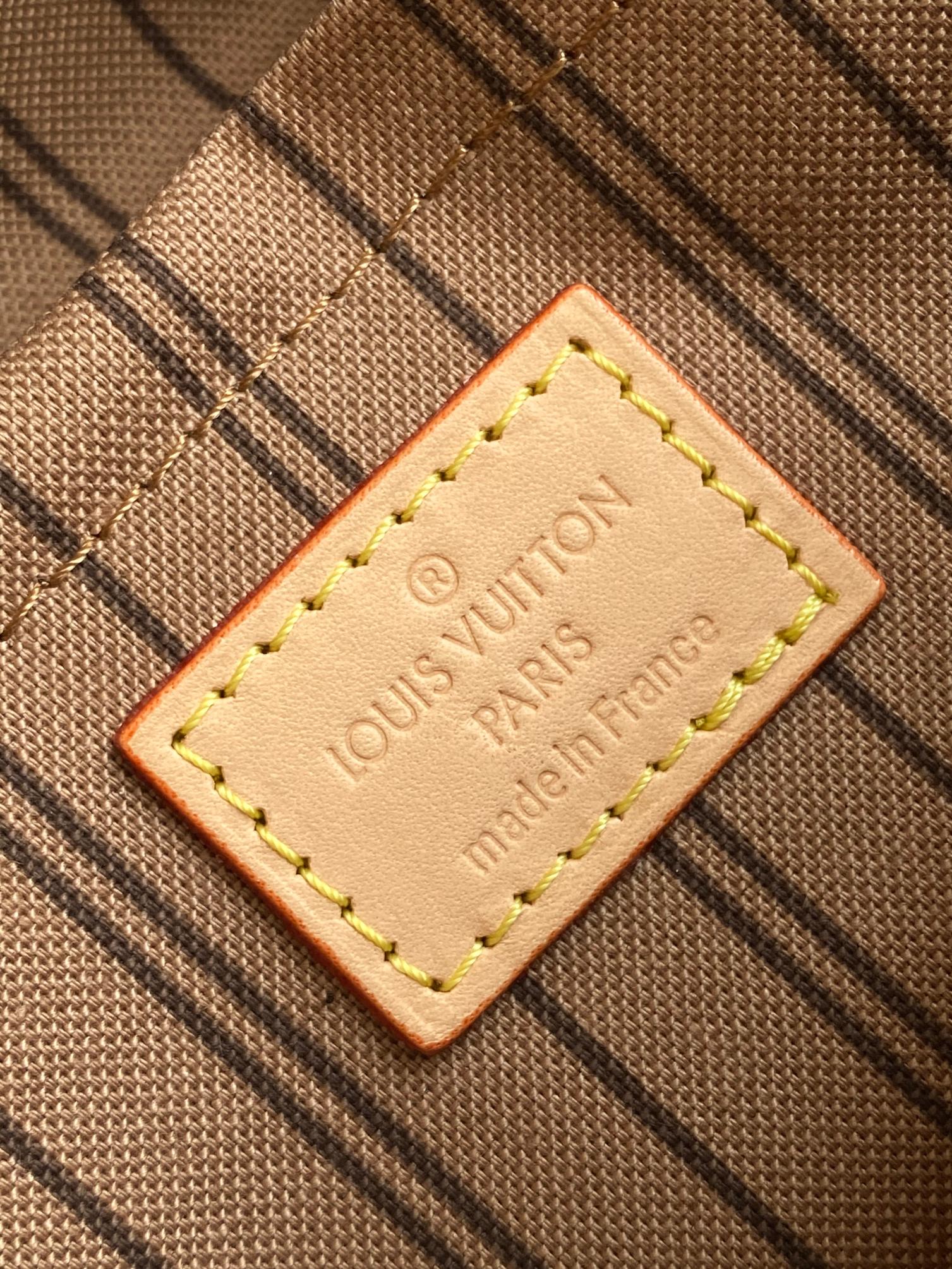 Louis Vuitton Monogram Cabas Canvas Tote Bag
