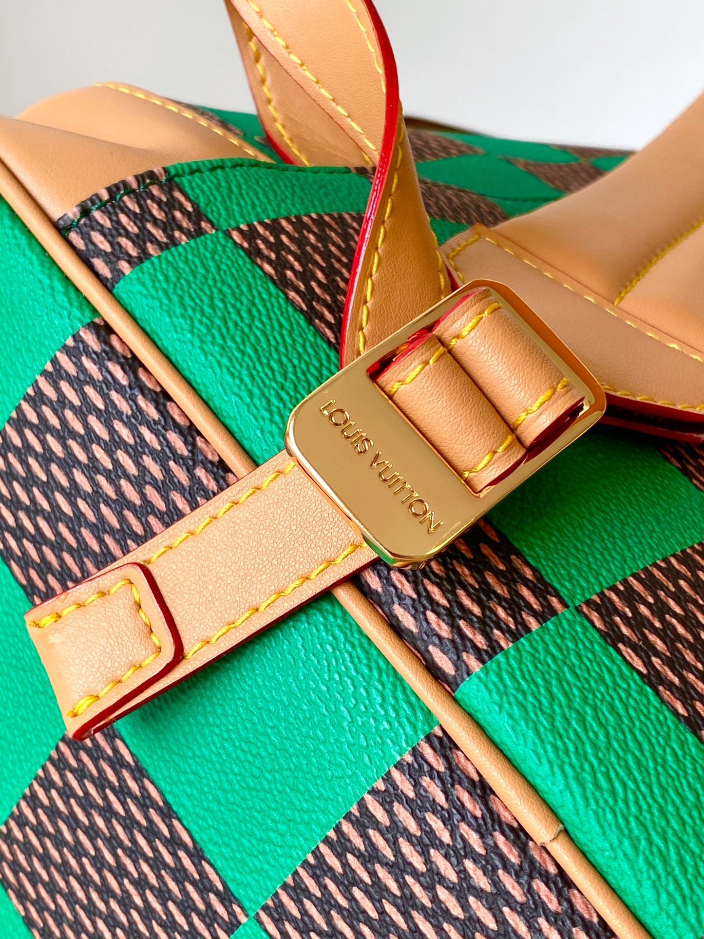 Louis Vuitton Christopher PM Backpack Damier Pop Green