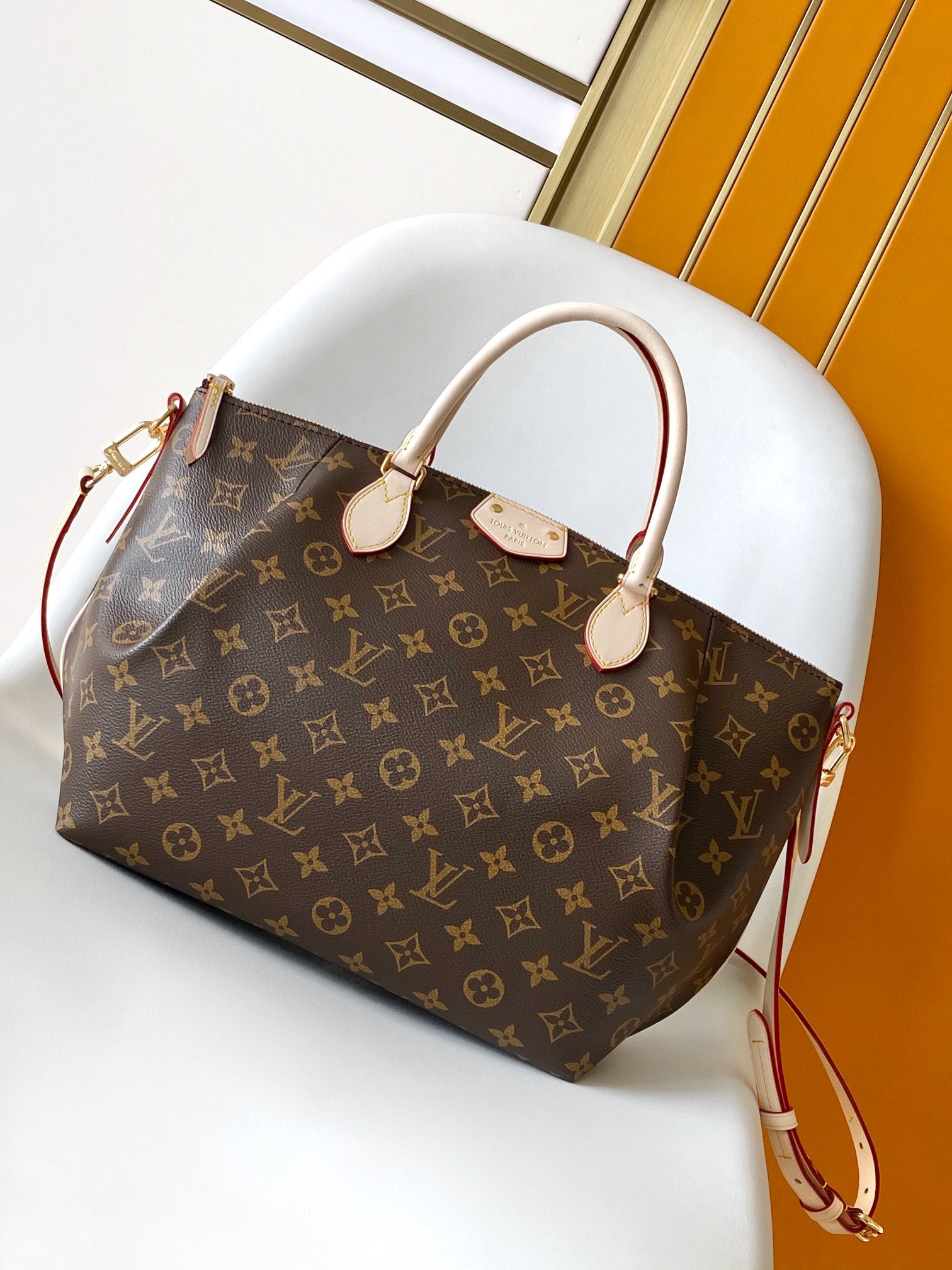 Louis Vuitton Turenne Monogram Canvas Handbag