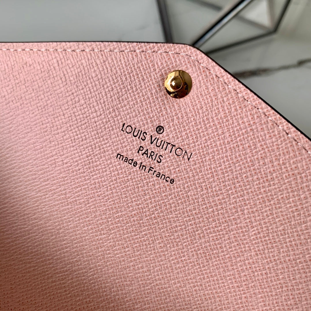 Louis Vuitton Sarah Wallet Monogram Canvas Brown - Model M60531