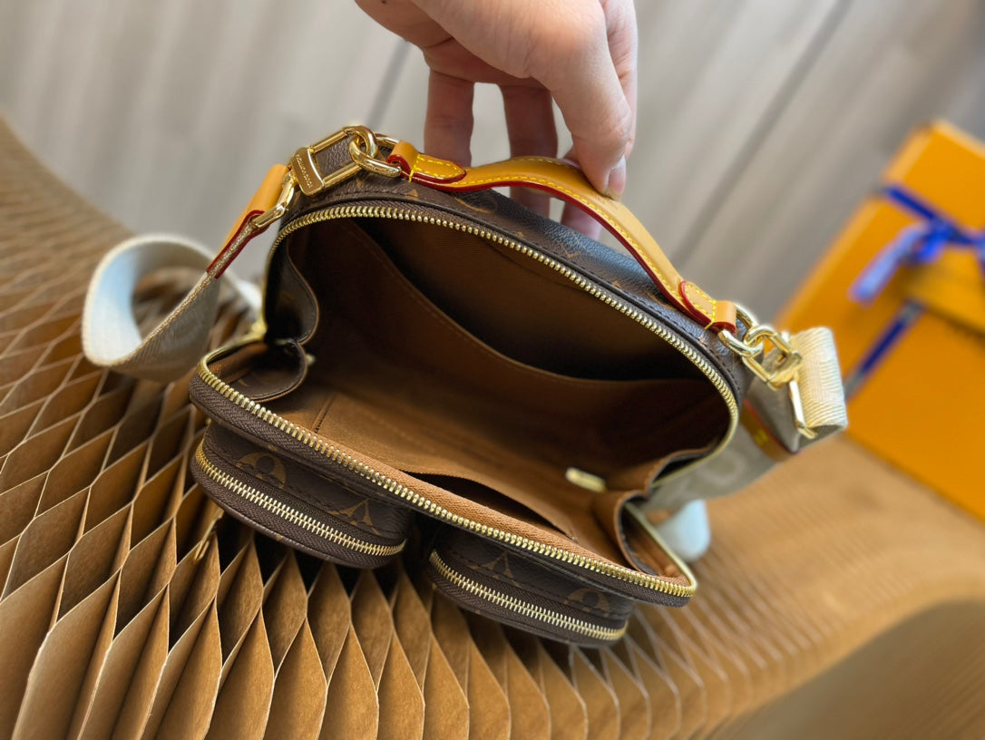 Louis Vuitton Utility Crossbody Bag Monogram Canvas - M80446