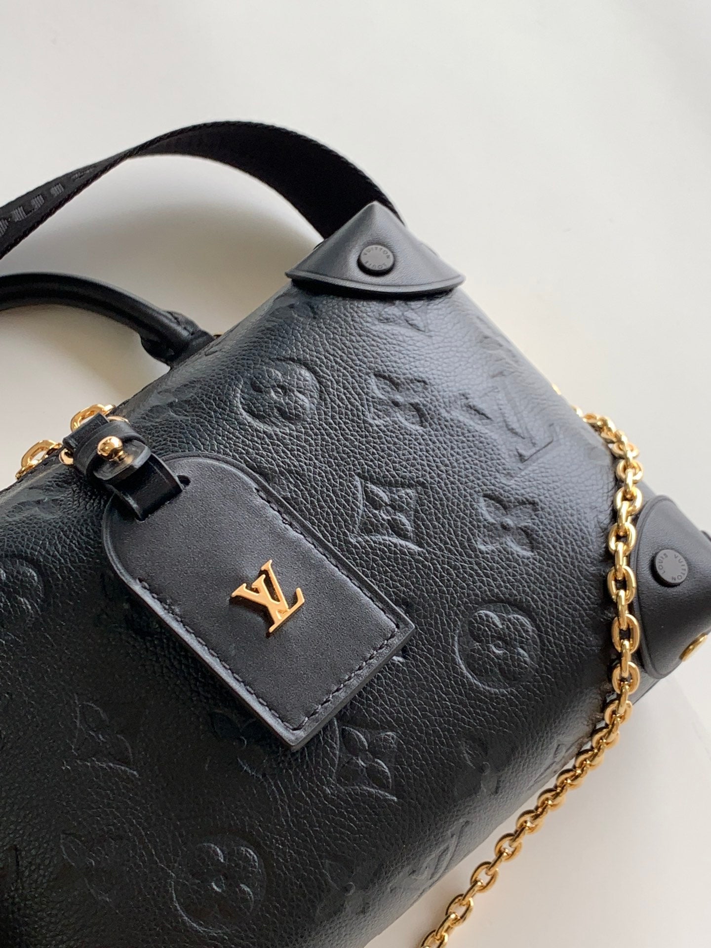 Louis Vuitton Monogram Empreinte Leather Vanity PM Bag - Black