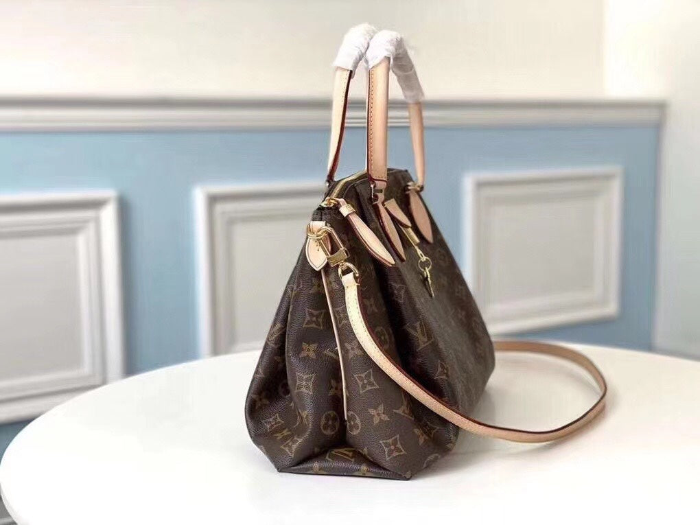 Louis Vuitton Monogram Canvas Flower Zipped Tote MM Handbag