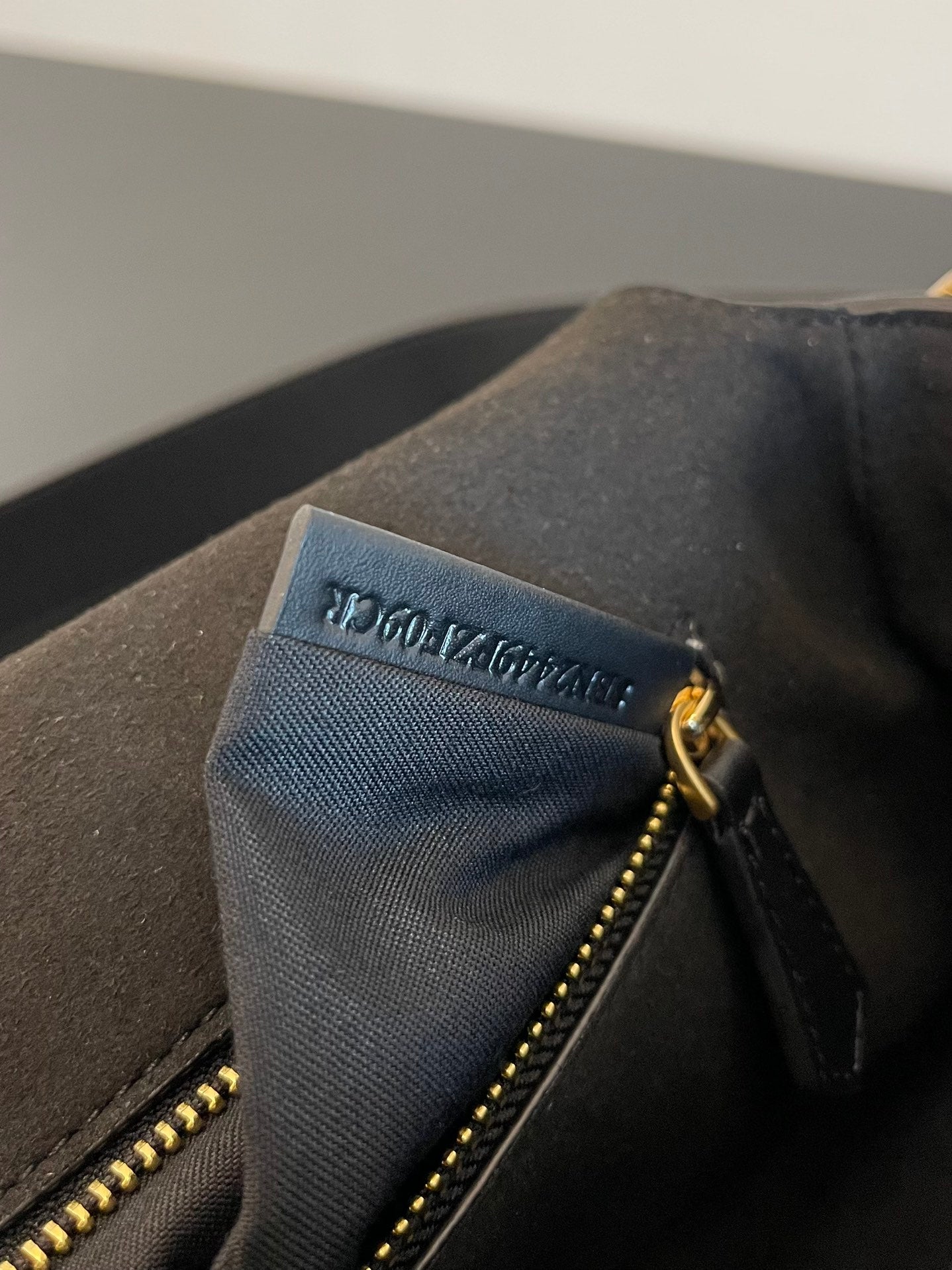 Fendi Baguette Blue FF Monogram Fabric Shoulder Bag