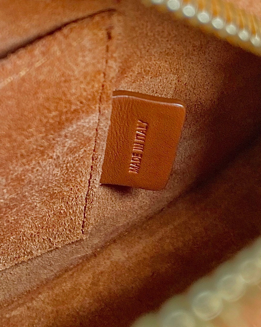 Celine Oval Bag Cuir Triomphe in Tan Smooth Calfskin Crossbody Purse