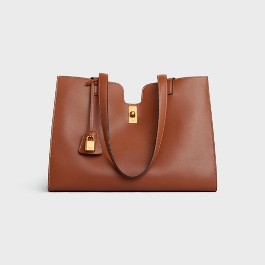 Celine Cabas 16 in Smooth Calfskin - Tan
