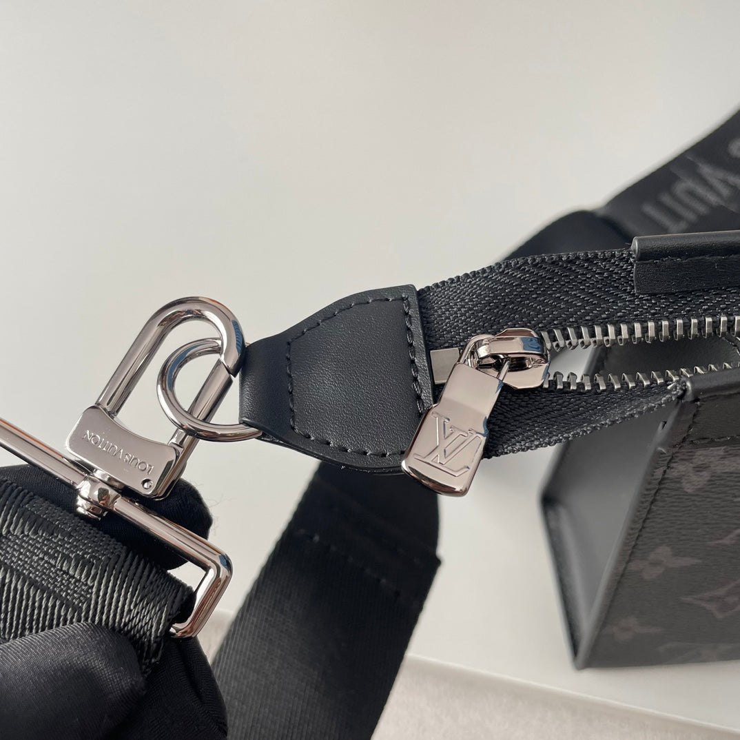 Louis Vuitton Trio Messenger Bag - Monogram Eclipse & Reverse Canvas - Men's Crossbody