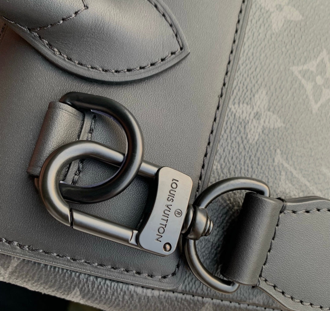 Louis Vuitton Steamer PM Monogram Eclipse Canvas - Black