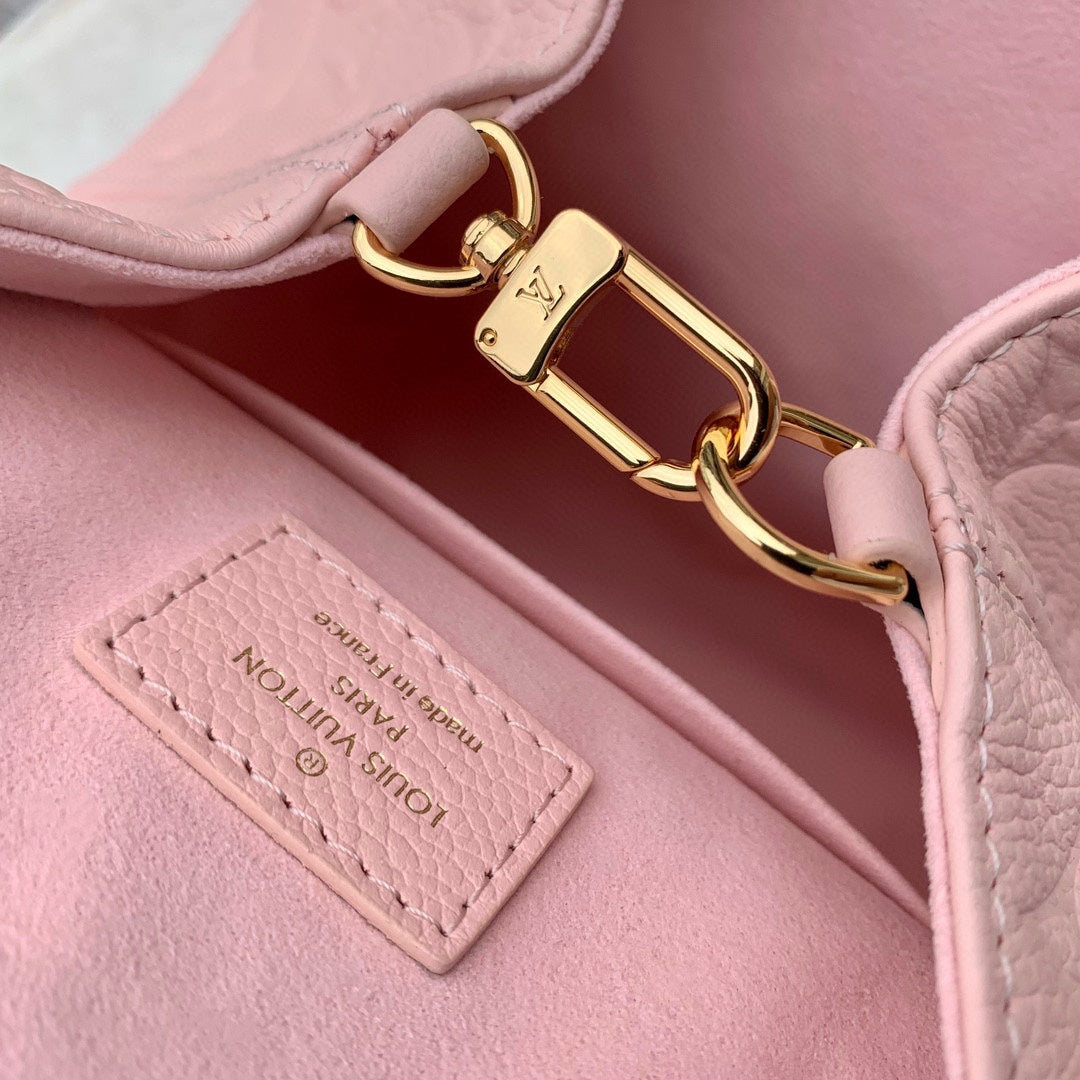 Louis Vuitton Monogram Empreinte Pink Mini Christopher Backpack