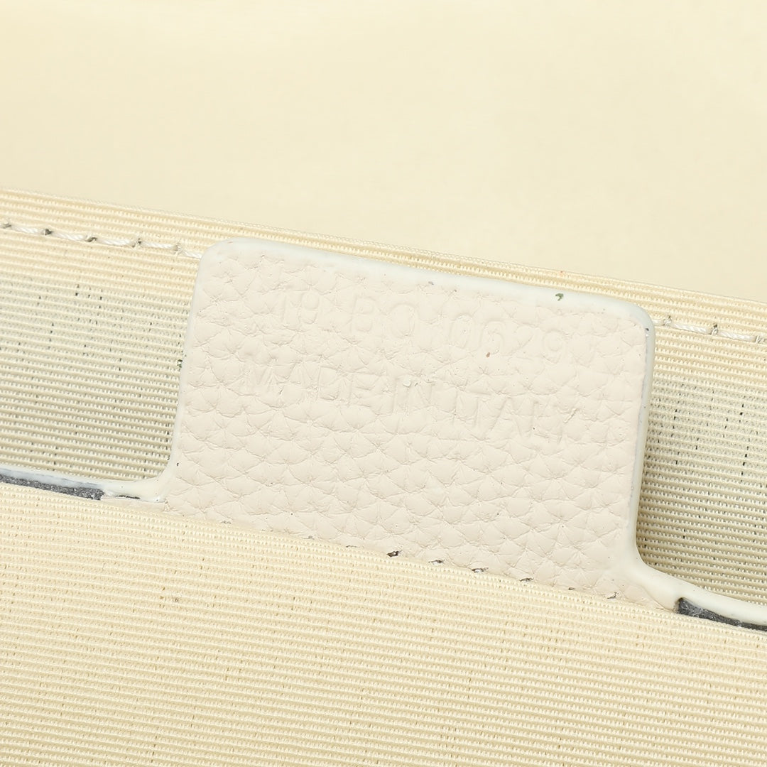 Dior Cream Off-White Embossed Monogram Crossbody Messenger Bag