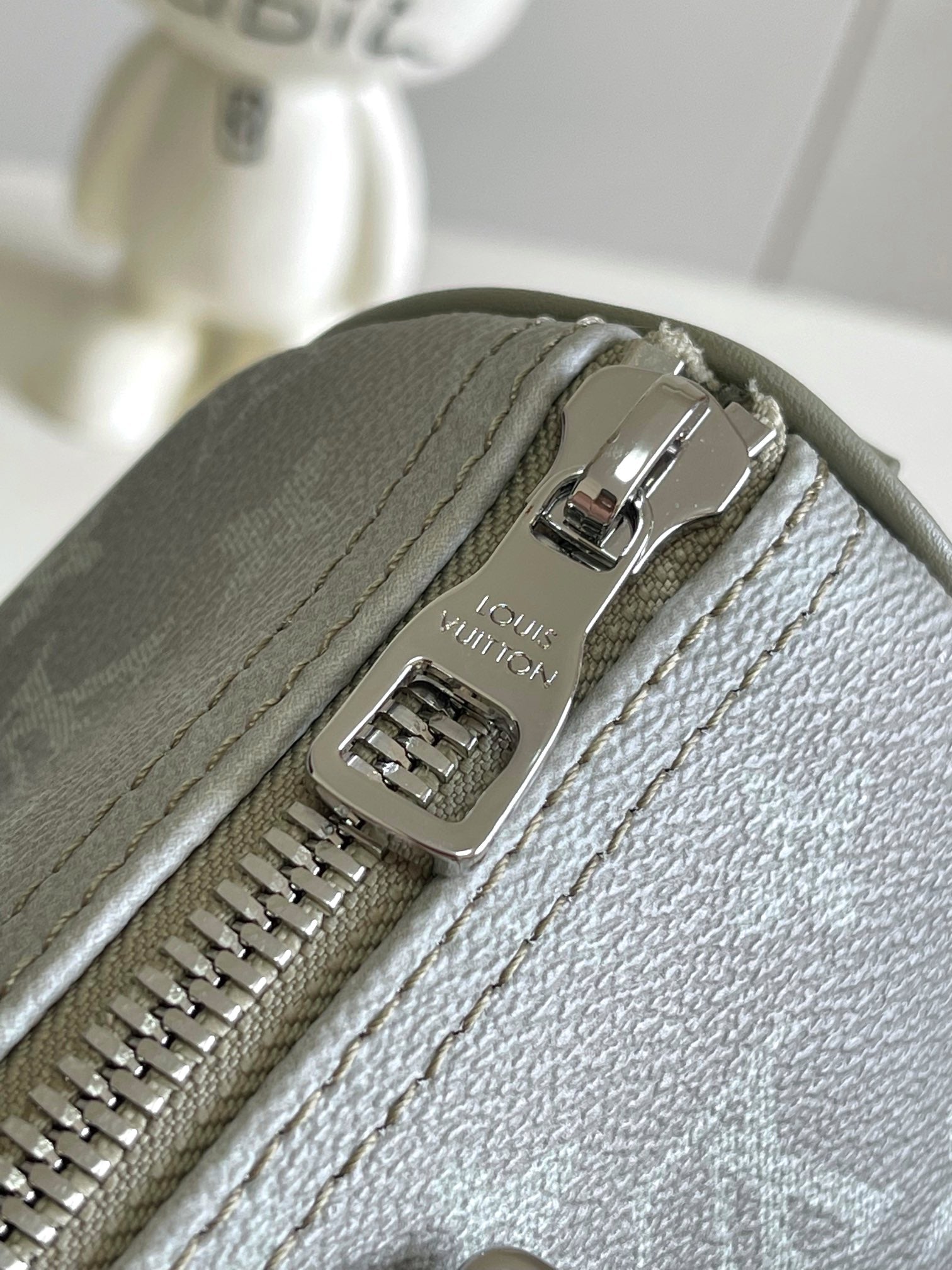Louis Vuitton Keepall XS Monogram Eclipse Gradient Green Handbag