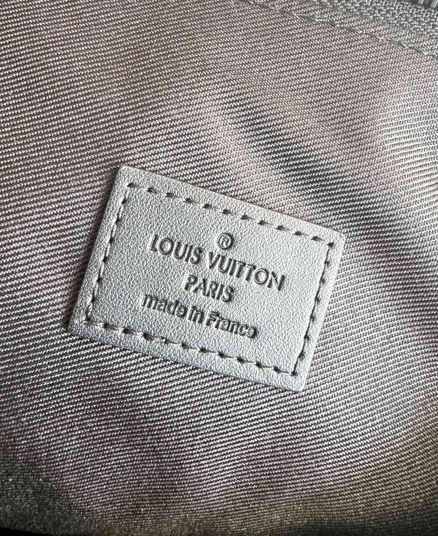 Louis Vuitton Unisex Brown Monogram Canvas Clutch Pouch with Wristlet Strap