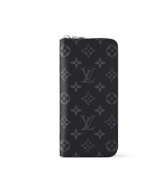 Louis Vuitton Zippy Wallet Vertical - Monogram Eclipse Canvas