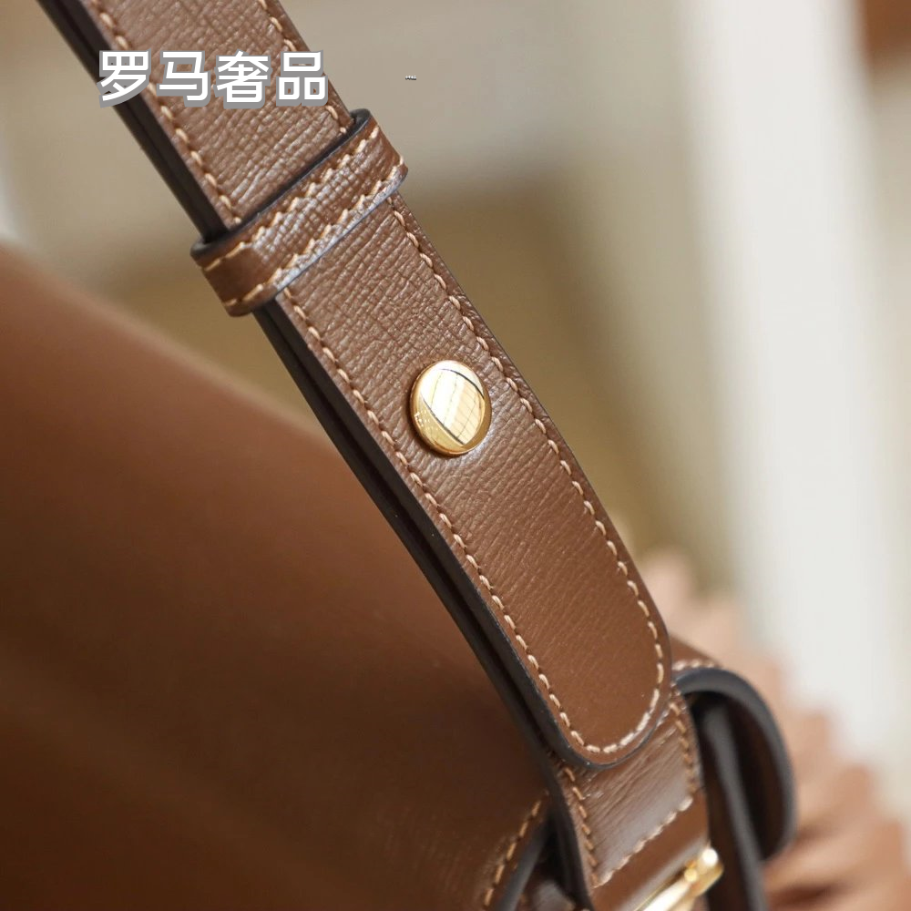 Gucci Luxury Horsebit Detail Flap Leather Crossbody Shoulder Bag