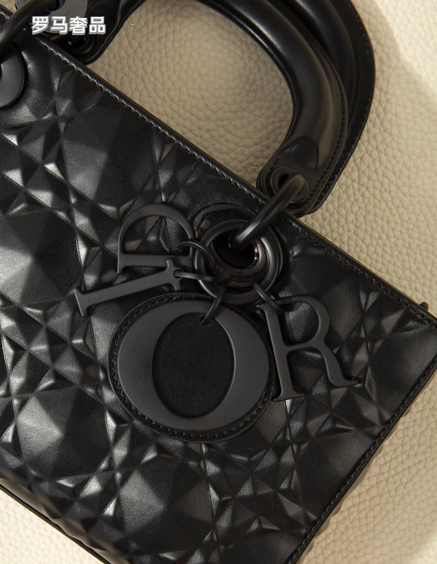 Dior Lady D-Joy Bag - Black Ultra-Matte Cannage Calfskin Luxury Handbag