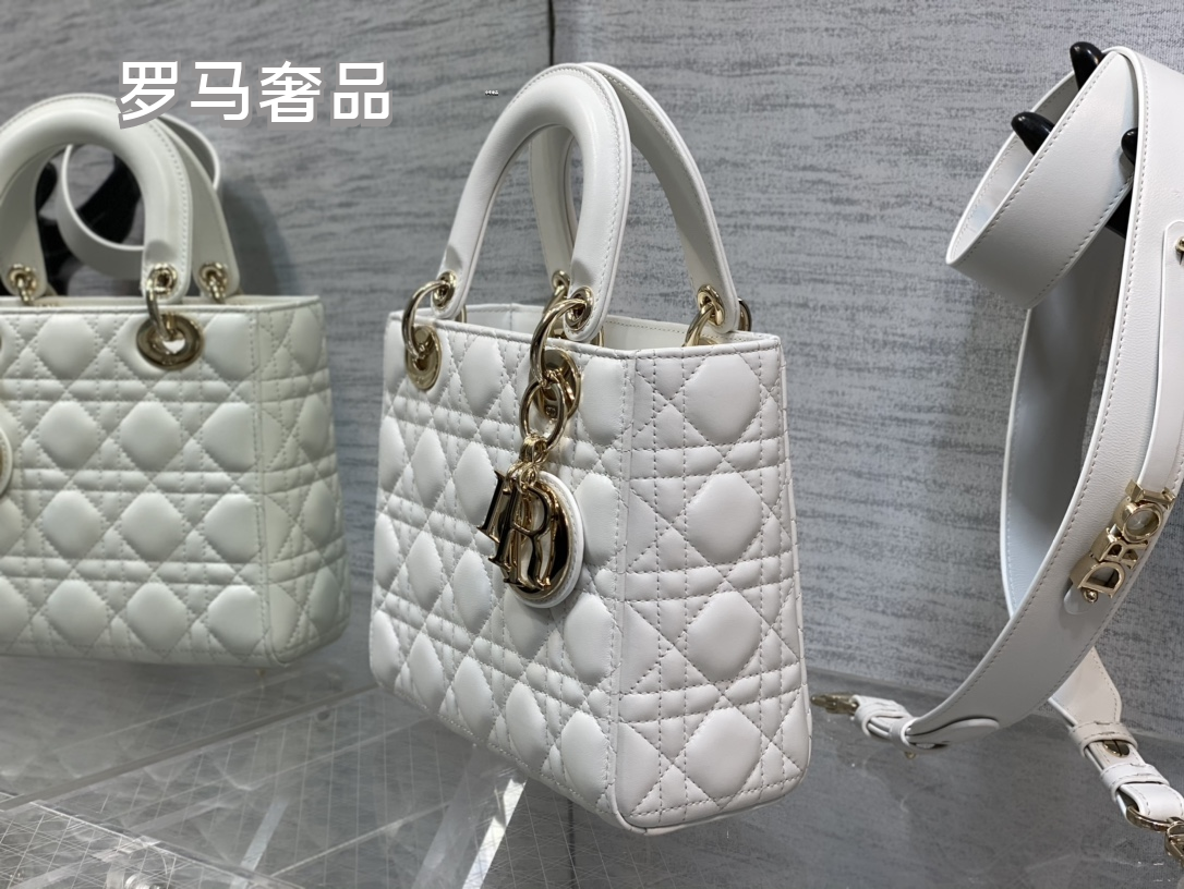 Lady Dior My ABCDior Bag Black Cannage Lambskin