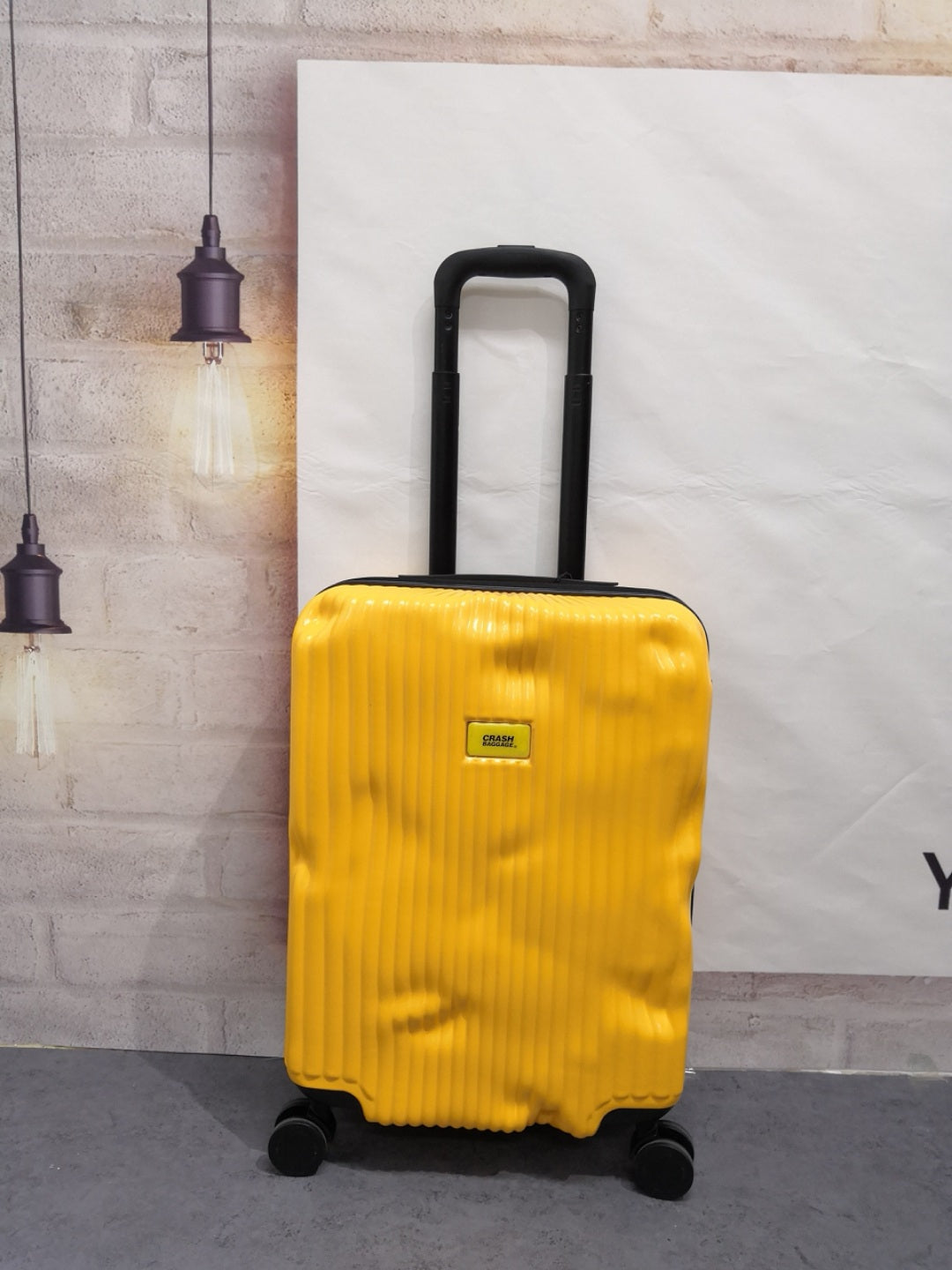 Colorful Textured Hard Shell Spinner Luggage Suitcase