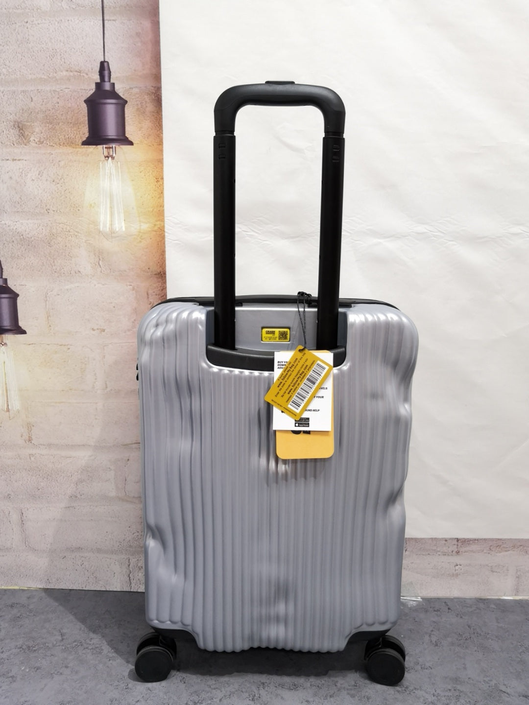 Modern Colorful Hard Shell Spinner Suitcase with Telescopic Handle